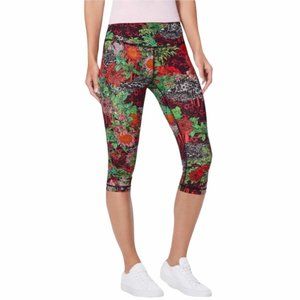 Lululemon Wunder Under Zen Garden Half Tights Womens Size 2 NWOT